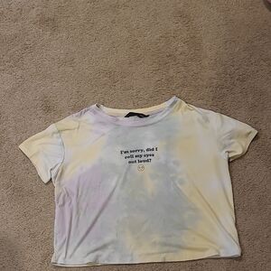 Bluenotes Fun Graphic Pastel Tee